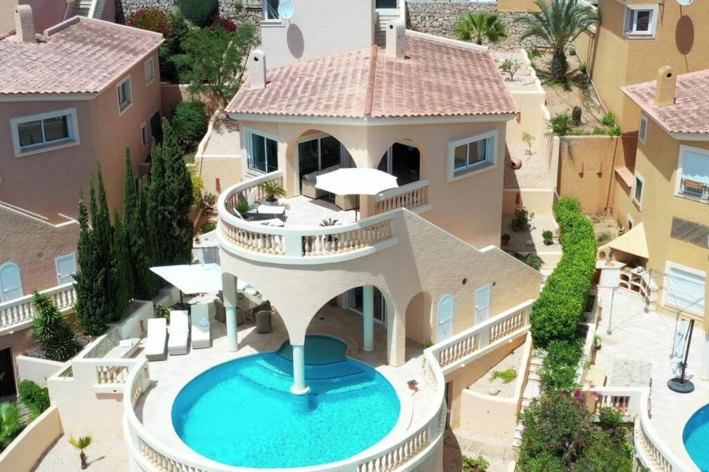 Meerblick Villa "Buena Vista" In Santa Ponsa, Mallorca Exterior foto